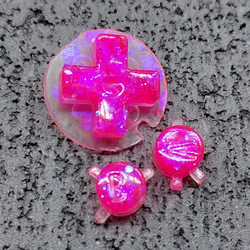 Pocket Rock Buttons for Game Boy Color