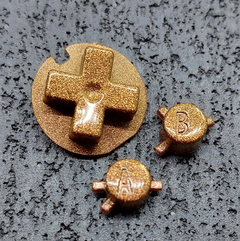 Pocket Rock Buttons for Game Boy Color