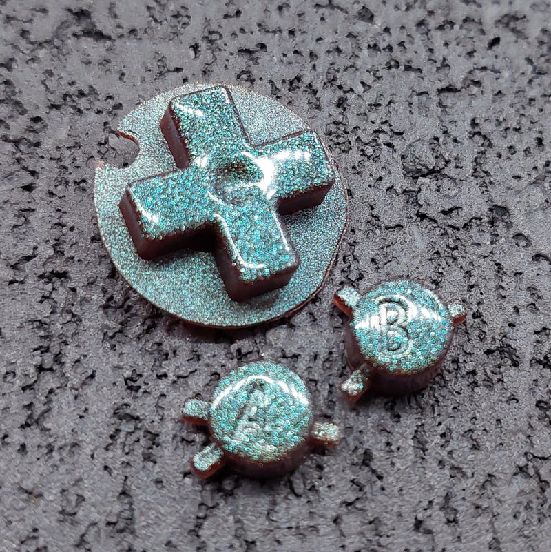 Pocket Rock Buttons for Game Boy Color