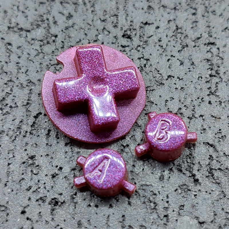 Pocket Rock Buttons for Game Boy Color