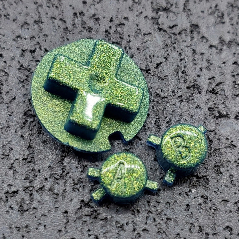 Pocket Rock Buttons for Game Boy Color