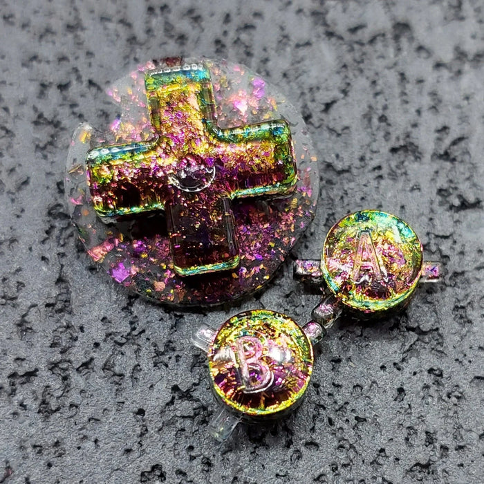Pocket Rock Buttons for Game Boy Color
