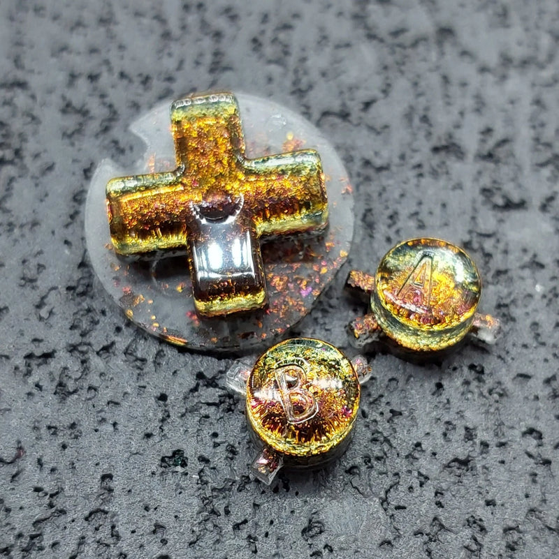 Pocket Rock Buttons for Game Boy Color