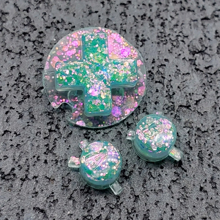 Pocket Rock Buttons for Game Boy Color