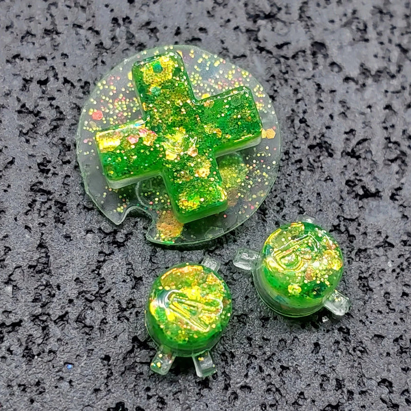 Pocket Rock Buttons for Game Boy Color