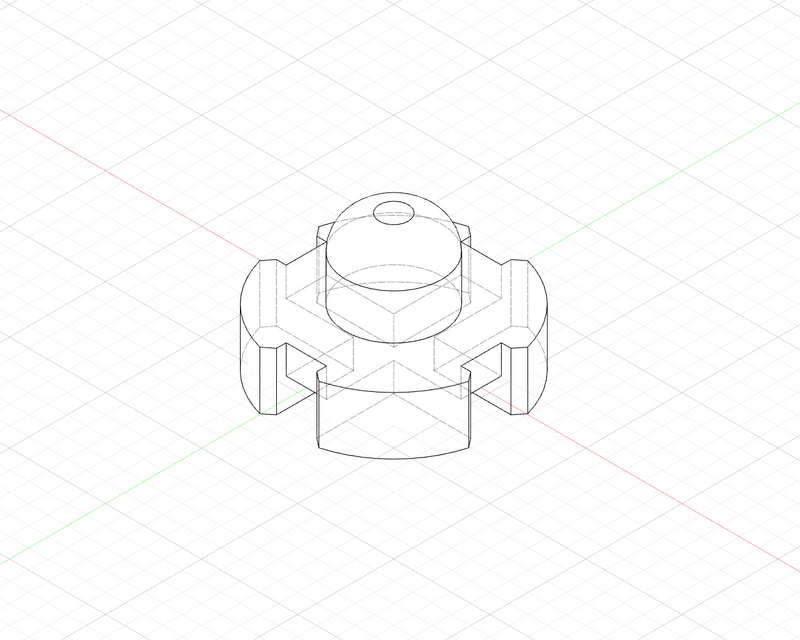 D-Pad Pivot Ball Adapter for Game Gear