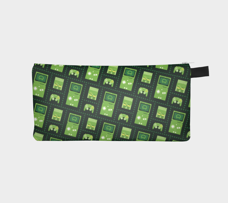 Consoles Nintendo, étui à crayons à motif Metroid (vert)