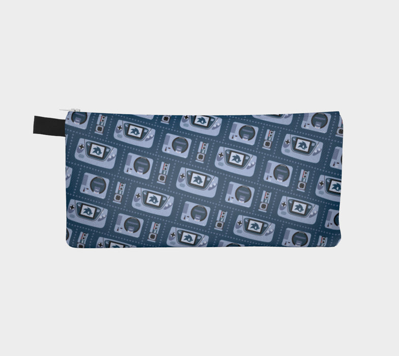 Sega Consoles, Sonic Pattern Pencil Case (Blue)