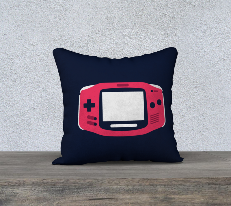 Oreiller Gameboy Advance (Bleu foncé)