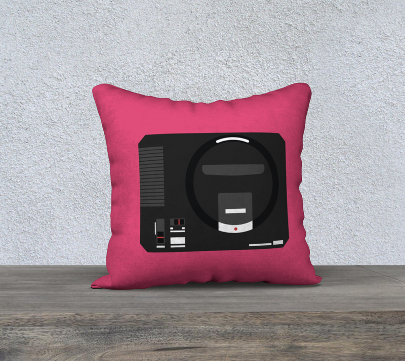 Oreiller Sega Genesis (Rose)