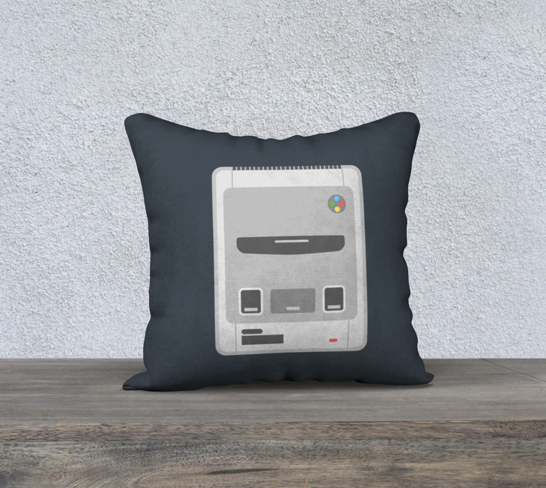 Super Famicom Pillow (Dark Gray)