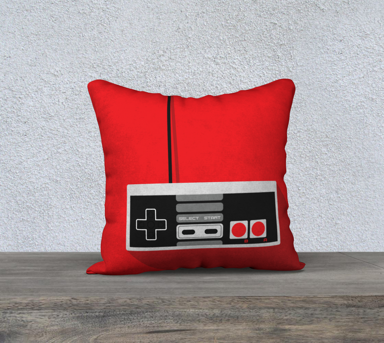 NES Controller Pillow (Red)