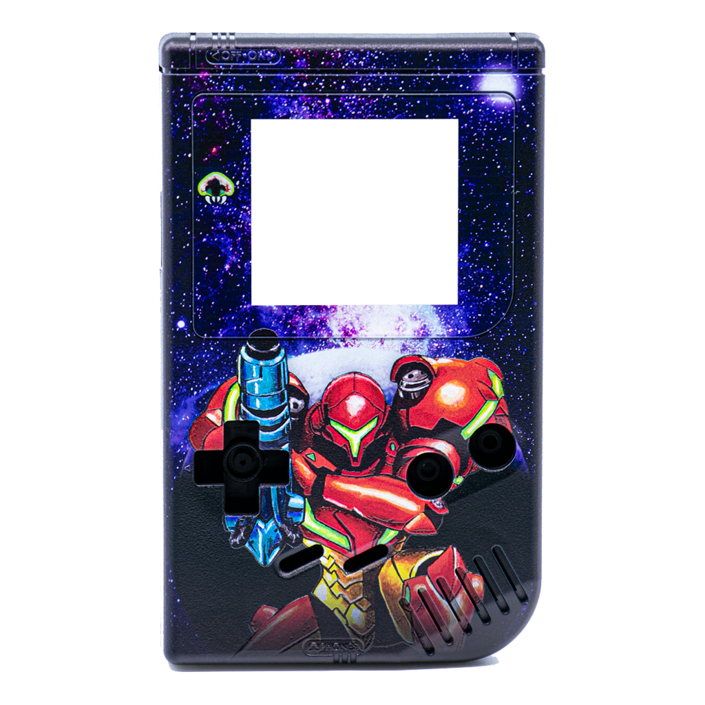 Metroid Game Boy Shell + Lens — Retro Modding