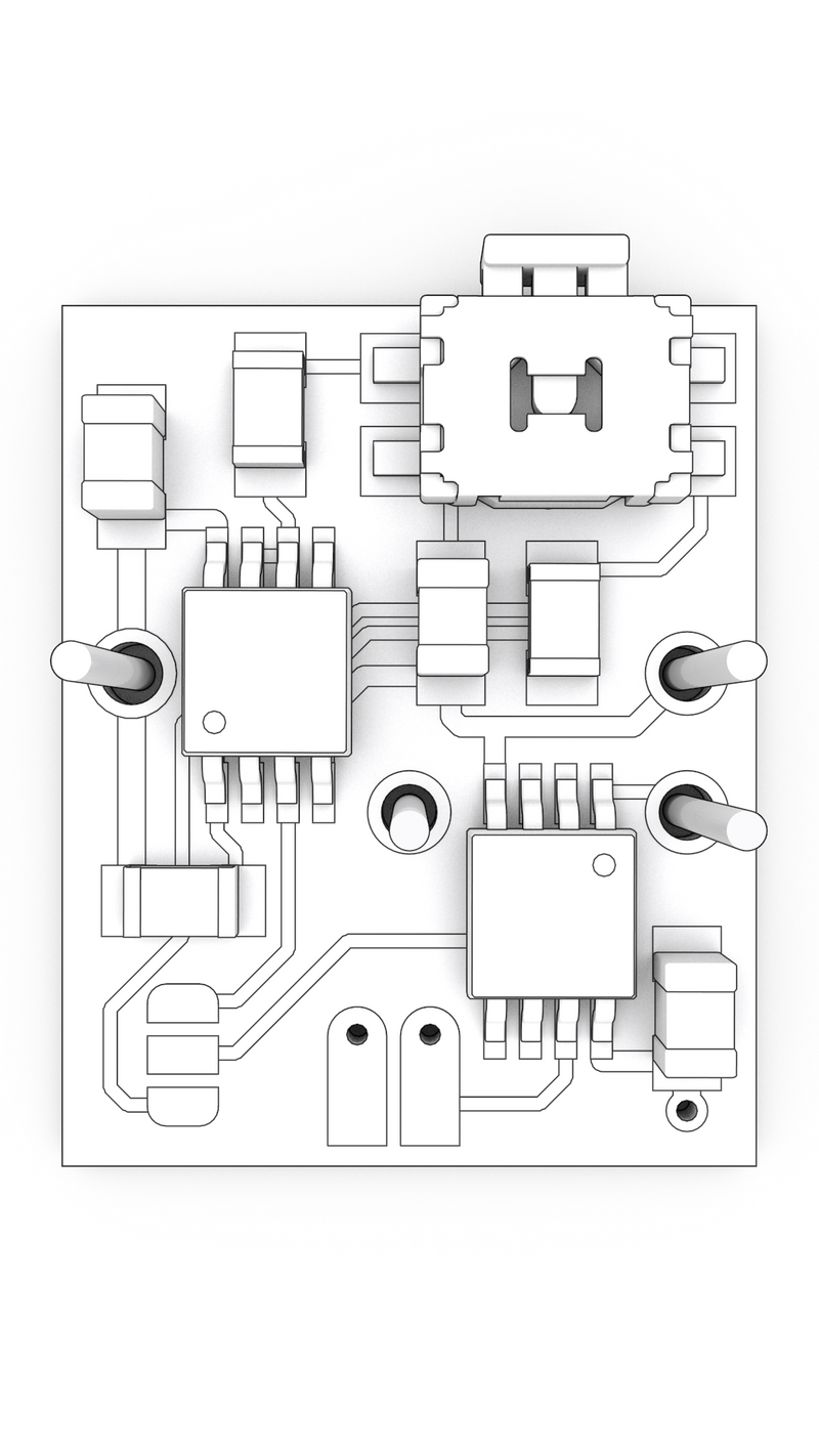 Up-N-Atom's Soft-Latching Bivert Chip